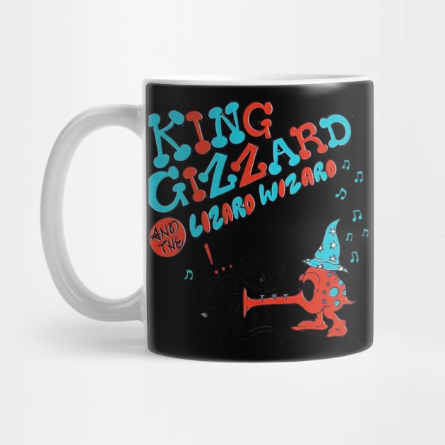 King gizzard and the WIZARD lizard t-shirt by San9 pujan99a